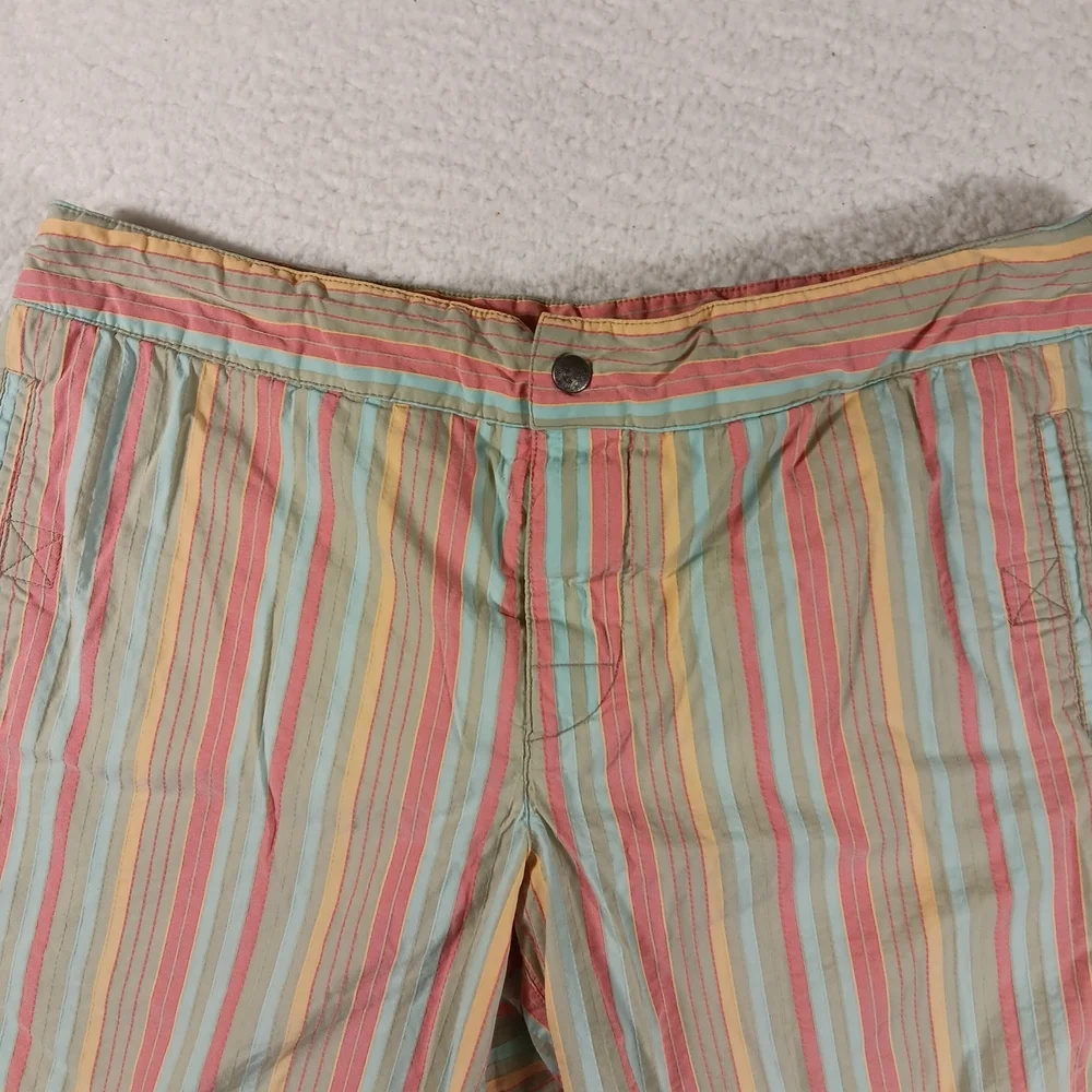 Mr. Turk Swim Trunks Mens 34 San Simeon Stripe Mesh Lined Designer Beach Resort